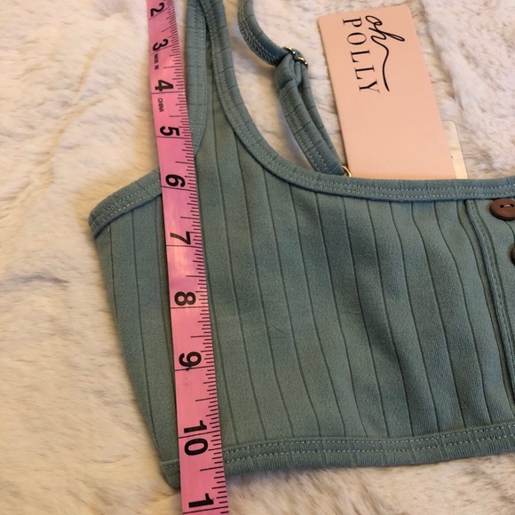 ❤️SOLD❤️OH POLLY Sage Two Piece - Picture 10 of 16